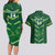 Custom Pakistan Cricket Couples Matching Long Sleeve Bodycon Dress and Hawaiian Shirt 2024 World Cup Go Shaheens - Wonder Print Shop