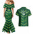 Custom Pakistan Cricket Couples Matching Mermaid Dress and Hawaiian Shirt 2024 World Cup Go Shaheens - Wonder Print Shop