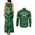 Custom Pakistan Cricket Couples Matching Tank Maxi Dress and Long Sleeve Button Shirt 2024 World Cup Go Shaheens - Wonder Print Shop