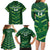 Custom Pakistan Cricket Family Matching Long Sleeve Bodycon Dress and Hawaiian Shirt 2024 World Cup Go Shaheens - Wonder Print Shop