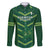 Custom Pakistan Cricket Family Matching Long Sleeve Bodycon Dress and Hawaiian Shirt 2024 World Cup Go Shaheens - Wonder Print Shop