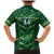 Custom Pakistan Cricket Family Matching Mermaid Dress and Hawaiian Shirt 2024 World Cup Go Shaheens - Wonder Print Shop