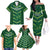 Custom Pakistan Cricket Family Matching Off The Shoulder Long Sleeve Dress and Hawaiian Shirt 2024 World Cup Go Shaheens - Wonder Print Shop