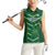 Custom Pakistan Cricket Women Sleeveless Polo Shirt 2024 World Cup Go Shaheens