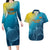 Custom Sri Lanka Cricket Couples Matching Long Sleeve Bodycon Dress and Hawaiian Shirt 2024 World Cup Go The Lions - Wonder Print Shop