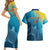 Custom Sri Lanka Cricket Couples Matching Short Sleeve Bodycon Dress and Hawaiian Shirt 2024 World Cup Go The Lions - Wonder Print Shop