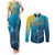 Custom Sri Lanka Cricket Couples Matching Tank Maxi Dress and Long Sleeve Button Shirt 2024 World Cup Go The Lions - Wonder Print Shop