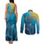 Custom Sri Lanka Cricket Couples Matching Tank Maxi Dress and Long Sleeve Button Shirt 2024 World Cup Go The Lions - Wonder Print Shop