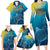 Custom Sri Lanka Cricket Family Matching Long Sleeve Bodycon Dress and Hawaiian Shirt 2024 World Cup Go The Lions - Wonder Print Shop