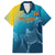 Custom Sri Lanka Cricket Family Matching Long Sleeve Bodycon Dress and Hawaiian Shirt 2024 World Cup Go The Lions - Wonder Print Shop