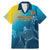 Custom Sri Lanka Cricket Family Matching Mermaid Dress and Hawaiian Shirt 2024 World Cup Go The Lions - Wonder Print Shop