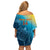 Custom Sri Lanka Cricket Family Matching Off Shoulder Short Dress and Hawaiian Shirt 2024 World Cup Go The Lions - Wonder Print Shop