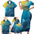 Custom Sri Lanka Cricket Family Matching Short Sleeve Bodycon Dress and Hawaiian Shirt 2024 World Cup Go The Lions - Wonder Print Shop