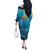 Custom Sri Lanka Cricket Off The Shoulder Long Sleeve Dress 2024 World Cup Go The Lions - Wonder Print Shop