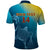 Custom Sri Lanka Cricket Polo Shirt 2024 World Cup Go The Lions - Wonder Print Shop