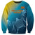 Custom Sri Lanka Cricket Sweatshirt 2024 World Cup Go The Lions