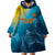 Custom Sri Lanka Cricket Wearable Blanket Hoodie 2024 World Cup Go The Lions