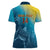 Custom Sri Lanka Cricket Women Polo Shirt 2024 World Cup Go The Lions