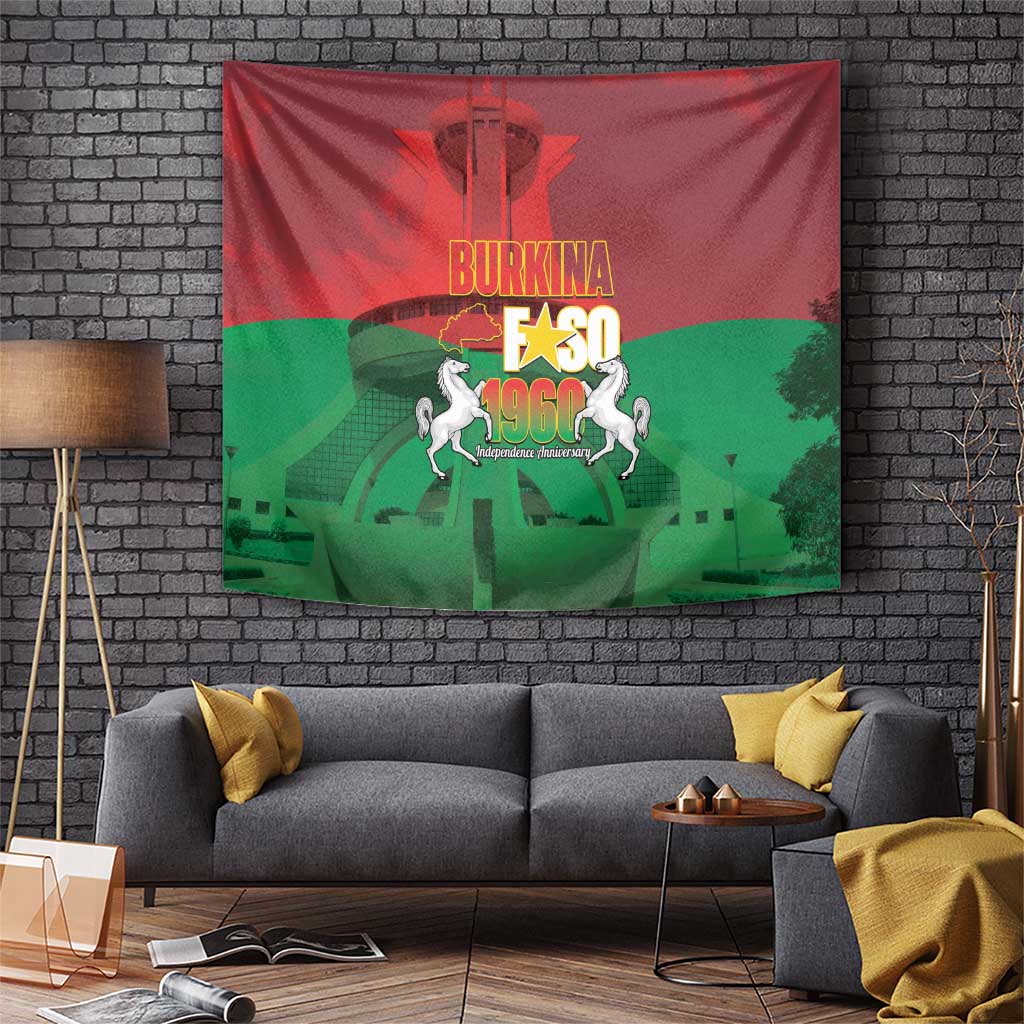 Burkina Faso Independence Day Tapestry National Heroes Monument Proud