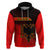 Albania Hoodie Coat Of Arms Dynamic Style - Wonder Print Shop