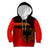 Albania Kid Hoodie Coat Of Arms Dynamic Style - Wonder Print Shop