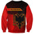 Albania Sweatshirt Coat Of Arms Dynamic Style - Wonder Print Shop