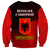 Albania Sweatshirt Coat Of Arms Dynamic Style - Wonder Print Shop