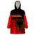 Albania Wearable Blanket Hoodie Coat Of Arms Dynamic Style - Wonder Print Shop