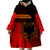 Albania Wearable Blanket Hoodie Coat Of Arms Dynamic Style - Wonder Print Shop