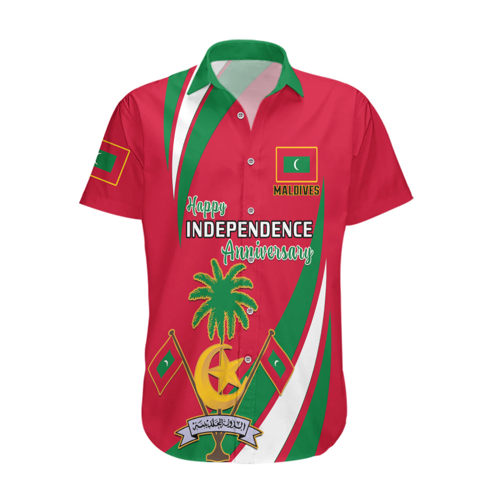 Maldives Independence Day Hawaiian Shirt Happy 58th Anniversary - Wonder Print Shop