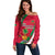 Maldives Independence Day Off Shoulder Sweater Happy 58th Anniversary - Wonder Print Shop