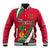 Personalised Maldives Independence Day Baseball Jacket Happy 58th Anniversary - Wonder Print Shop