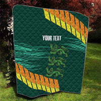 Custom Guernsey Cricket Quilt Go Champions - Wonder Print Shop