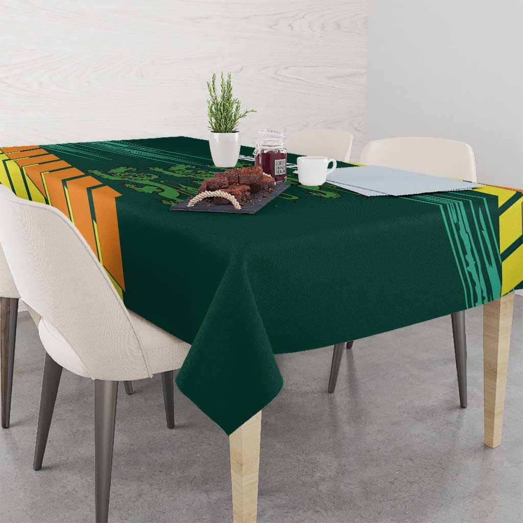 Custom Guernsey Cricket Tablecloth Go Champions - Wonder Print Shop