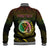 Personalised Vanuatu Baseball Jacket Yumi 43 Hapi Independens Dei Black Version - Wonder Print Shop