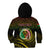 Personalised Vanuatu Kid Hoodie Yumi 43 Hapi Independens Dei Black Version - Wonder Print Shop