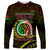 Personalised Vanuatu Long Sleeve Shirt Yumi 43 Hapi Independens Dei Black Version - Wonder Print Shop