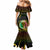 Personalised Vanuatu Mermaid Dress Yumi 43 Hapi Independens Dei Black Version - Wonder Print Shop