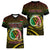 Personalised Vanuatu Women V Neck T Shirt Yumi 43 Hapi Independens Dei Black Version - Wonder Print Shop