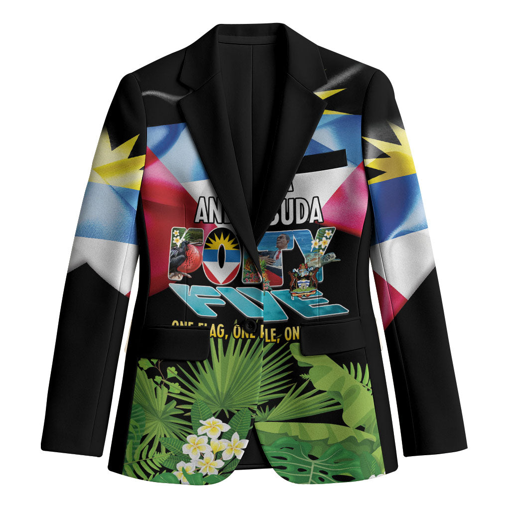 Antigua and Barbuda Independence Day Blazer 44th Anniversary One Flag One People One Spirit - Wonder Print Shop