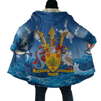 Barbados Independence Day Cloak Gold Trident and Flying Fish - Wonder Print Shop