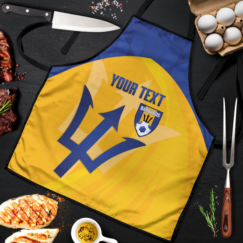 Barbados Football 2026 Custom Apron Go Bajan Tridents