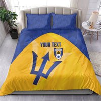 Barbados Football 2026 Custom Bedding Set Go Bajan Tridents