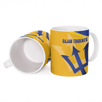Barbados Football 2026 Custom Ceramic Mug Go Bajan Tridents