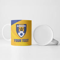 Barbados Football 2026 Custom Ceramic Mug Go Bajan Tridents