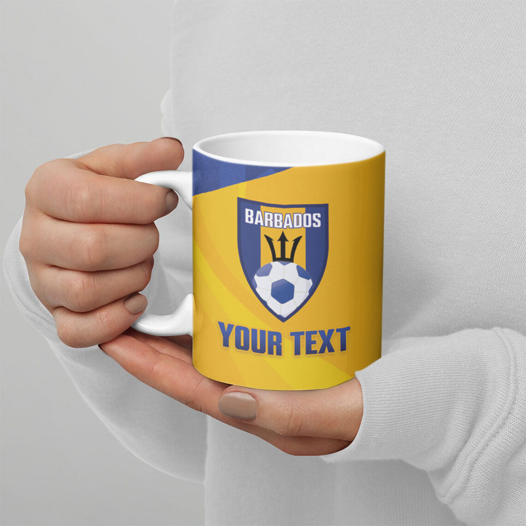 Barbados Football 2026 Custom Ceramic Mug Go Bajan Tridents