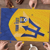 Barbados Football 2026 Custom Puzzle Go Bajan Tridents