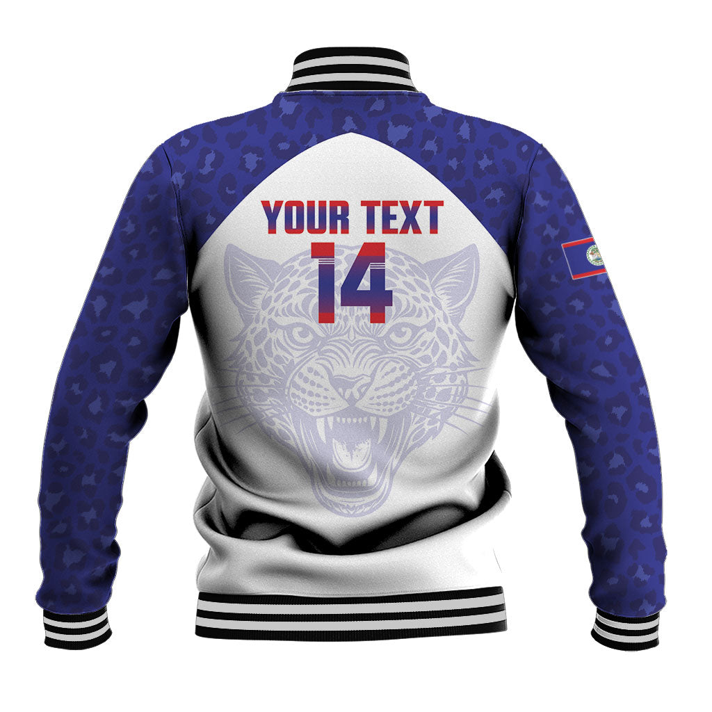 Belize Football 2026 Custom Baseball Jacket Go Jaguars
