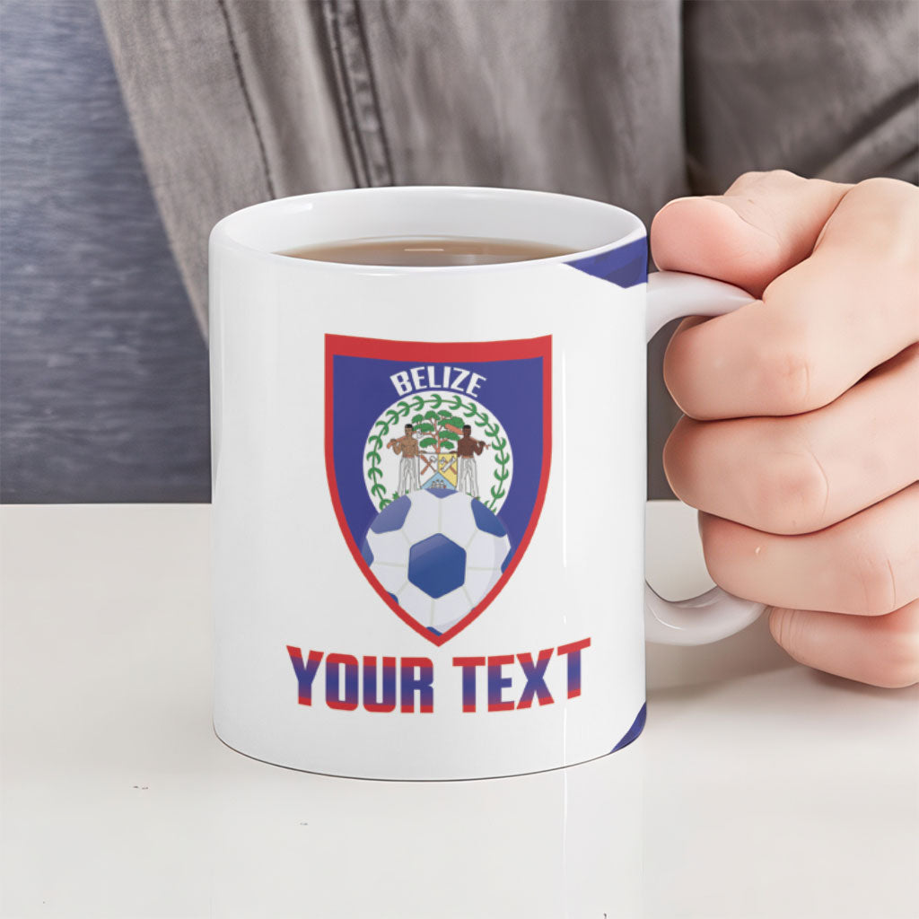 Belize Football 2026 Custom Ceramic Mug Go Jaguars