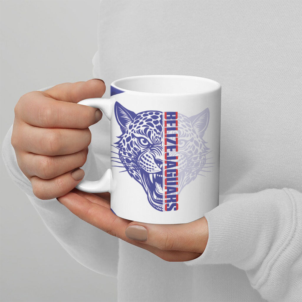 Belize Football 2026 Custom Ceramic Mug Go Jaguars